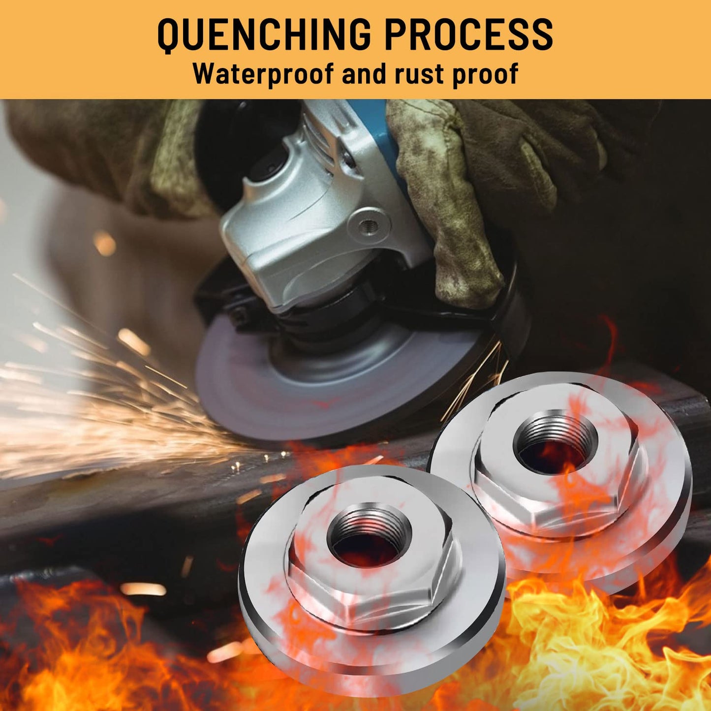 (š„Last Day Promotion - 50% off)100-Type Angle Grinder Nuts