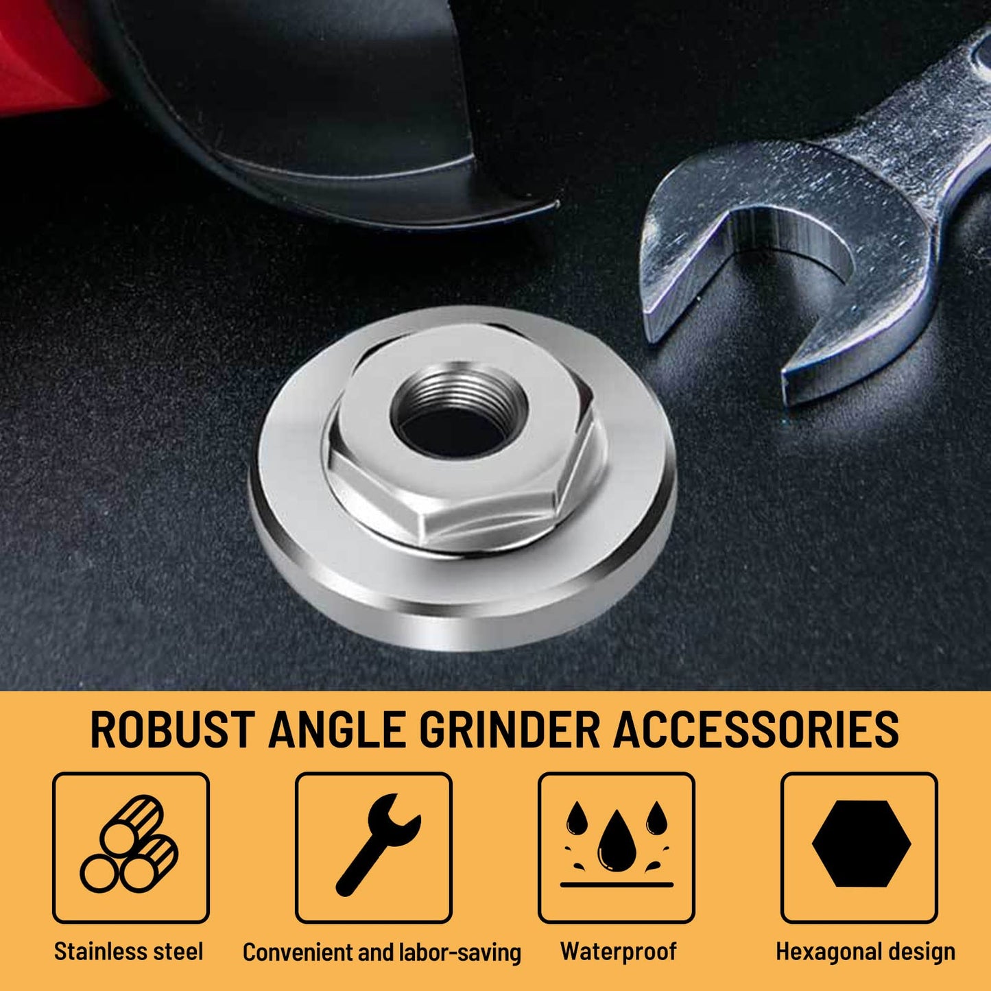 (š„Last Day Promotion - 50% off)100-Type Angle Grinder Nuts