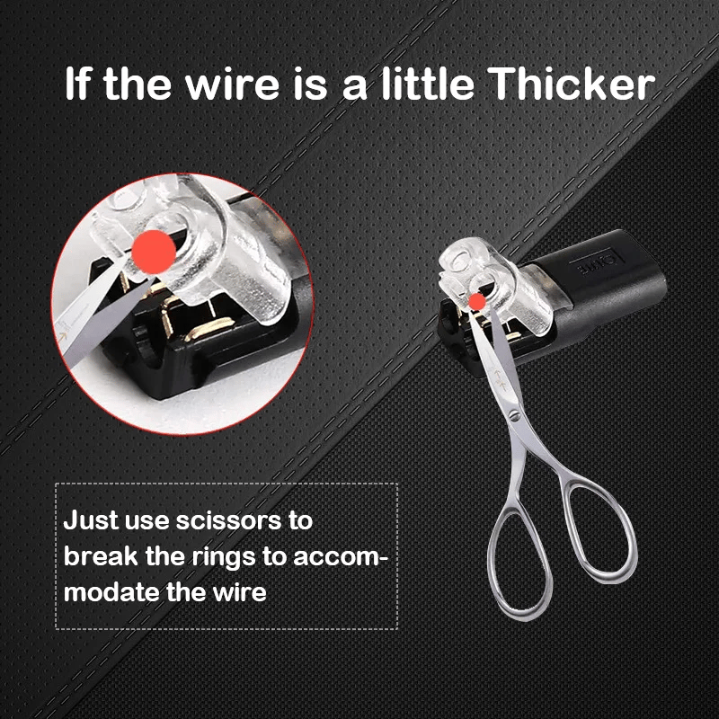 (š„Last Day Promotion - 49% off)2024Double-wire Plug-in Connector With Locking Buckle(The more you buy, the more discounts you get)